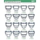 thumbnail image 2 of Mascarilla Schutt Sports F7-F5 Varsity para cascos de fútbol F7, 2 of 2