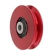 thumbnail image 5 of Rodamiento Polea Rueda Gimnasio Accesorio Universal Para Máquina De Cable Equipo De Gimnasio 75 Mm Rojo, 5 of 5