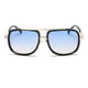 thumbnail image 2 of Gafas de sol de moda europeas y americanas con el mismo estilo, montura de metal, doble haz, personalidad, montura grande, gafas de sol vintage, 2 of 5