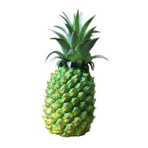 Magideal - Figura De Piña Artificial, Decoración De Fruta, Accesorio Decorativo, Modelo De Fruta Realista Moderno, Adorno Para Juguetes De Niños, Gabinete De Bod Verde