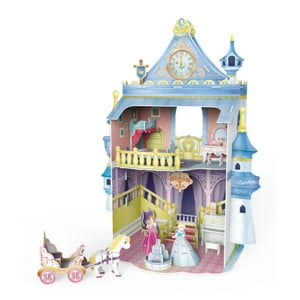 Total Upgrate - Juguete Castillo Armable Cuento De Hadas 3D Con Accesorios