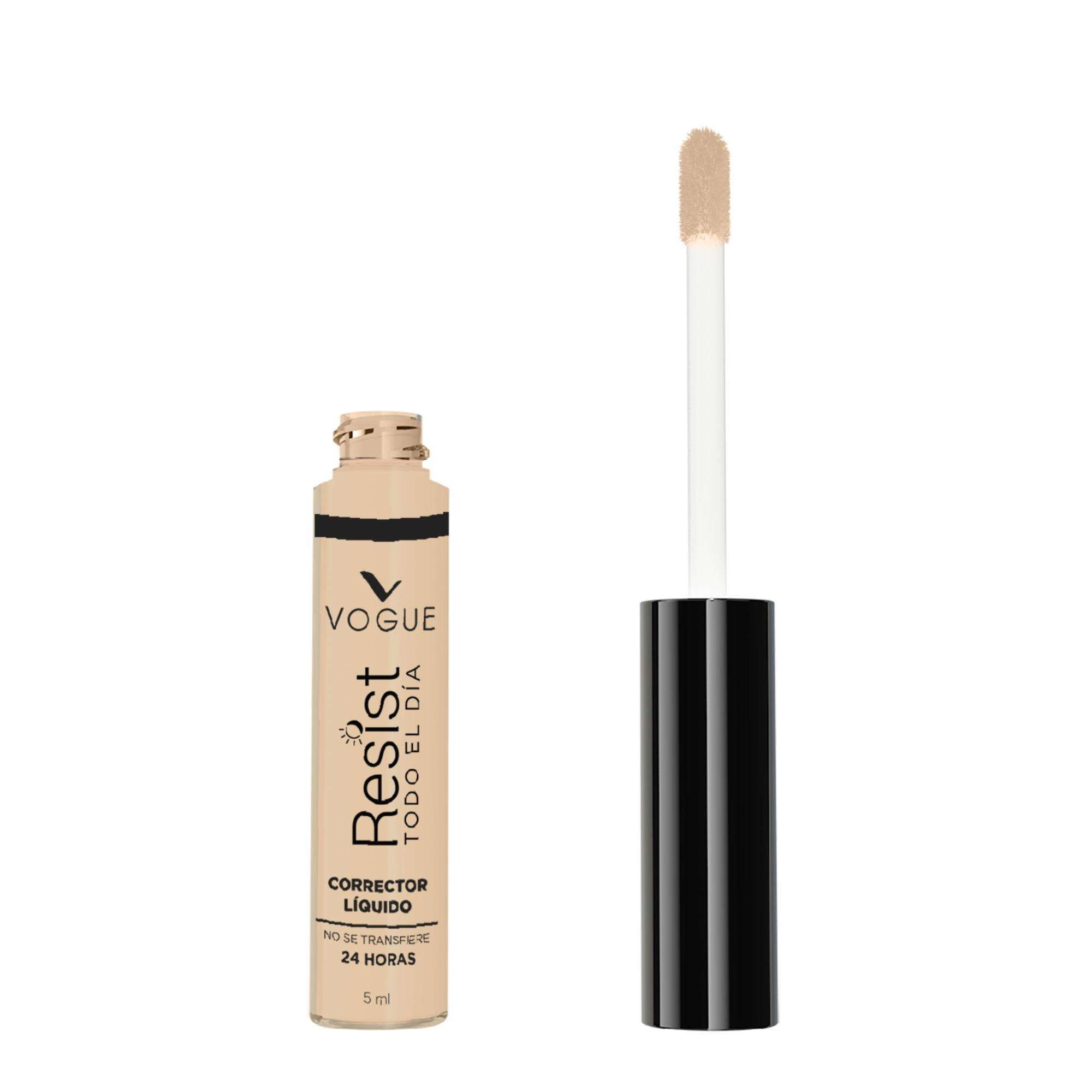 Corrector Resist Larga Duración Tono Natural 5 ml Vogue