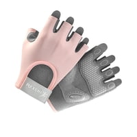 Magideal - Guantes Deportivos De Medio Para Hombre Y Mujer, Guantes Deportivos Para Ciclismo, Guantes De Entrenamiento Para Levantamiento De Pesas De Verano , Rosa Oscuro