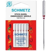 Aguja Para Bordadora Schmetz Nr 75