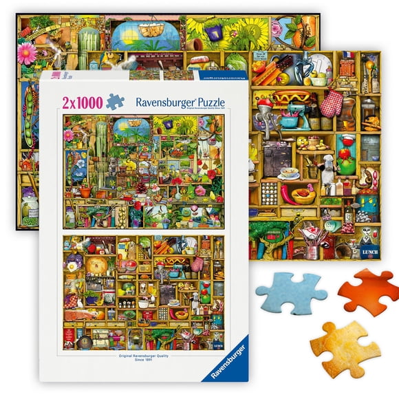 Rompecabezas Ravensburger Colin Thompson 2x1000 piezas