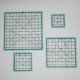 thumbnail image 4 of Quilting Rulers LINXIAO, 4 plantillas cuadradas de acolchado en acrílico, 4 of 5