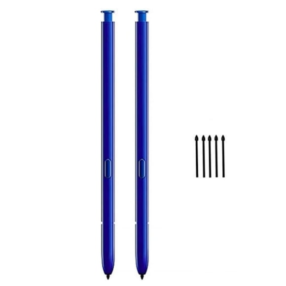 2 Piezas de Lápiz Stylus Qenw para Galaxy Note 10 Plus Azul de Repuesto