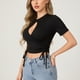 thumbnail image 1 of Crop Top Polera Mujer Ajustable con Cordones, 1 of 3