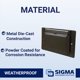 thumbnail image 4 of Cubierta para GFCI Horizontal Sigma Engineered Solutions 14249BR en Bronce, 4 of 6