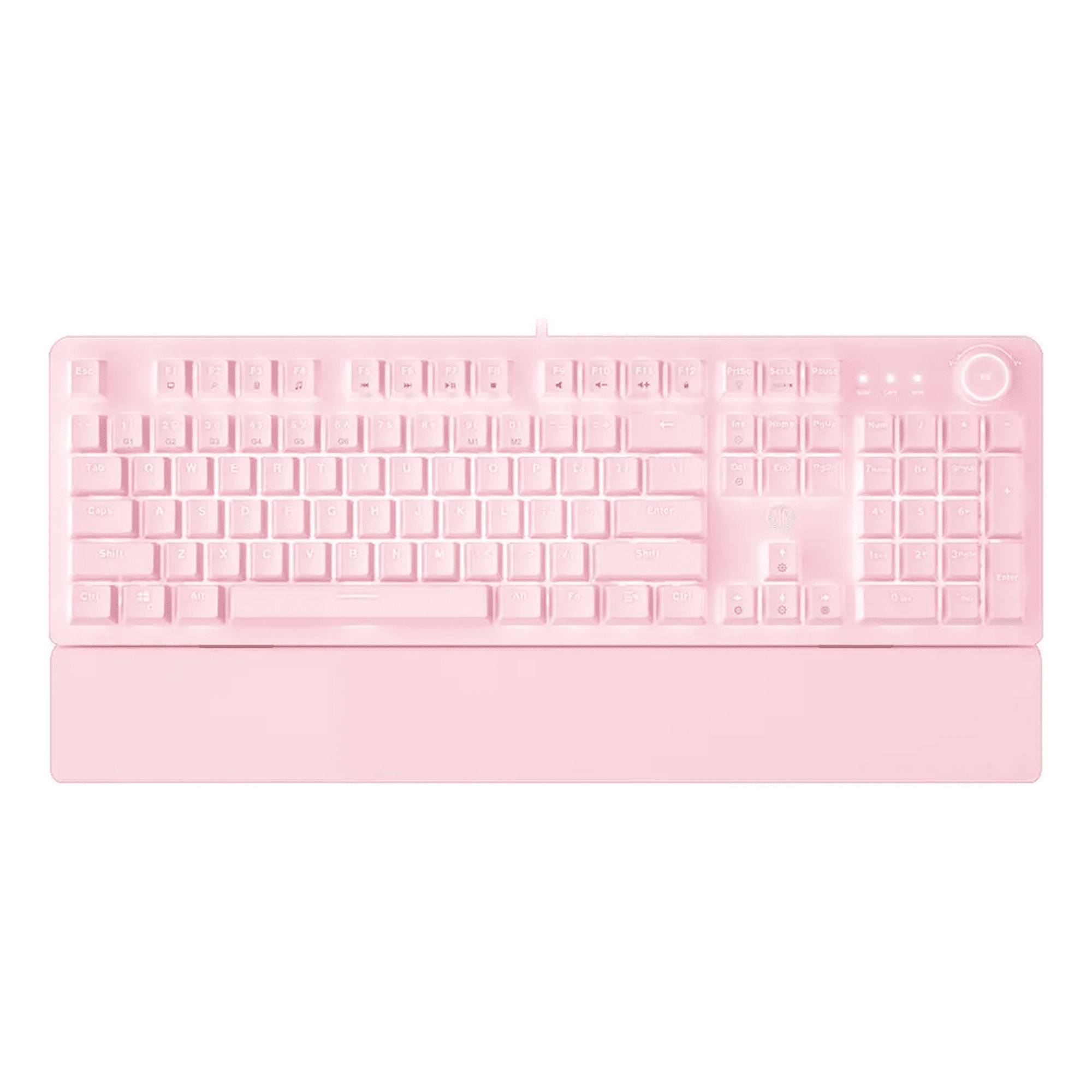 Genérico - Teclado Fantech Mk853 Mecánico Rosa Inglés Usa