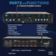thumbnail image 3 of Pyle Amplificador Wireless Home Audio 600 W 6 Canales Bluetooth, 3 of 3