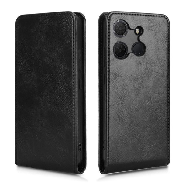 Funda tipo folio para TCL 503 con soporte magnético y protección para la cámara Negro