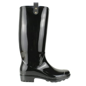 Bota De Agua New Walk Negro Brillante