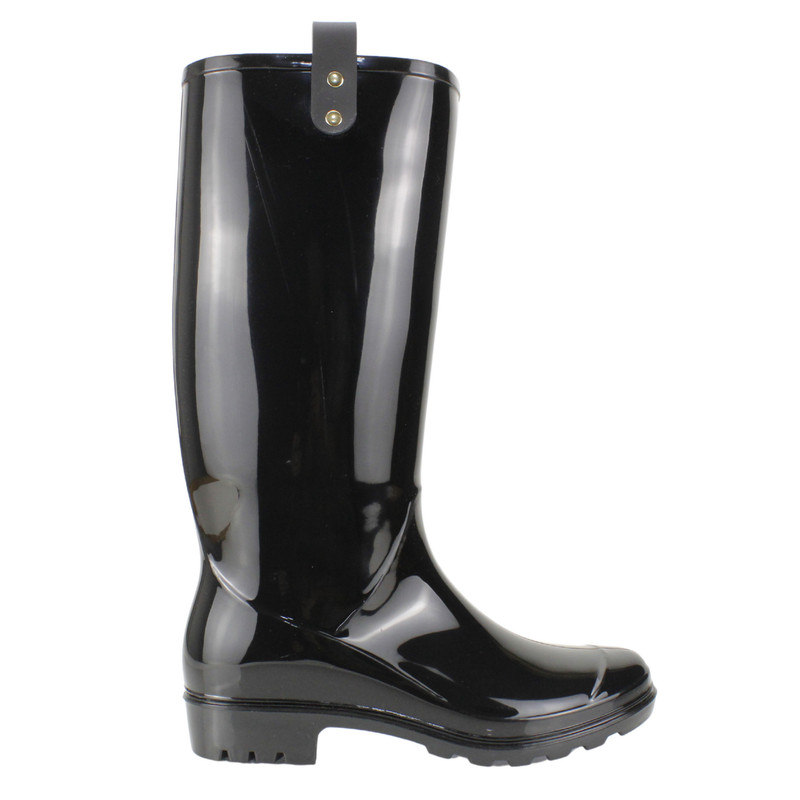 Bota De Agua New Walk Negro Brillante