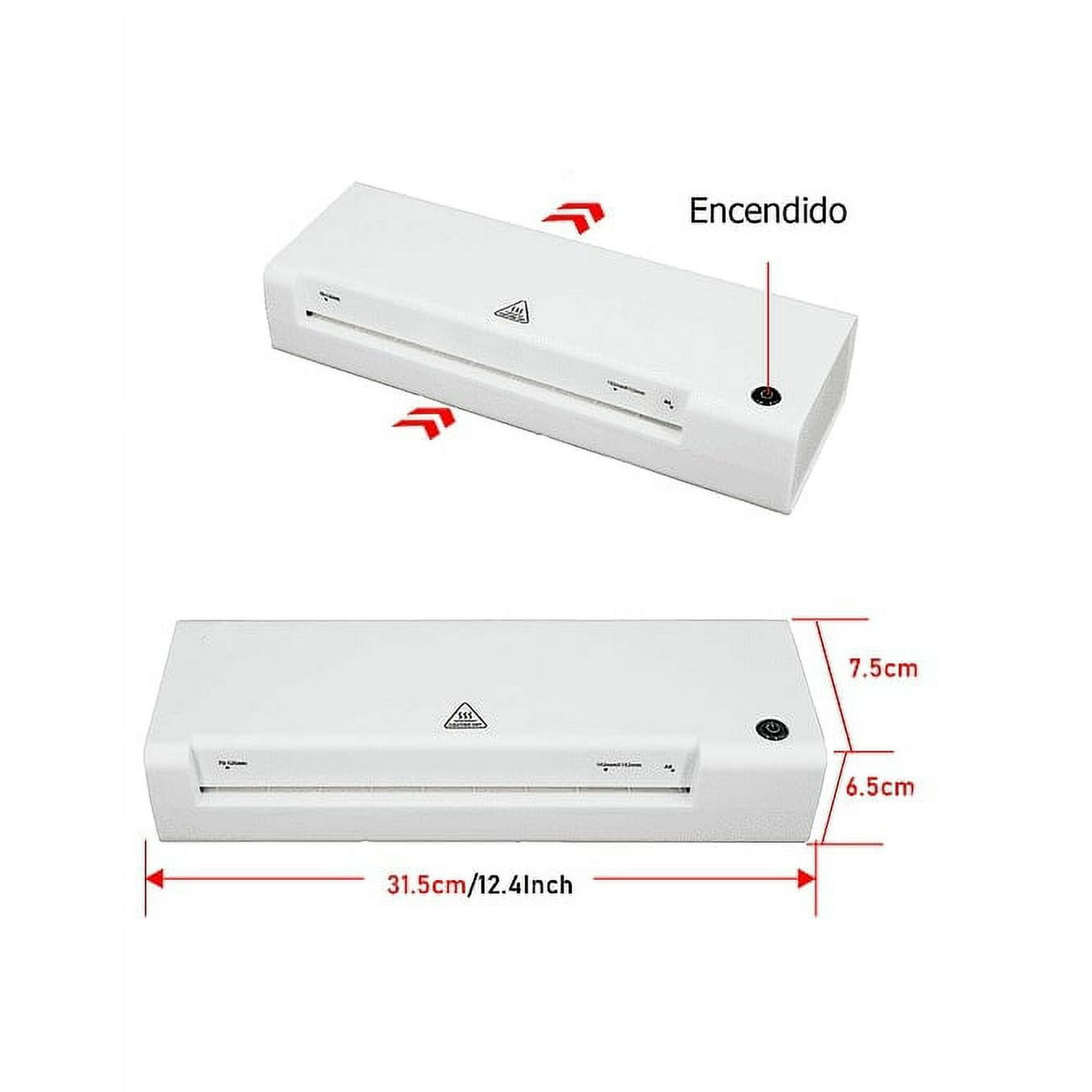 Micolor - Maquina Termolaminadora Tamaño A4 (incluye Cortador De Puntas Y Micas Pequeñas)