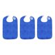 thumbnail image 5 of Baberos Para Adultos De 3 Piezas, Baberos De Alimentación Grandes Reutilizables Para Adultos Mayores, Unisex, Color Azul, 5 of 5