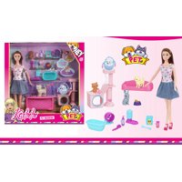 Lapequeteria - Muñeca Veterinaria Con Accesorios