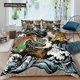 thumbnail image 1 of x2550 Bed SheetsDragon Head Duvet Cover Set For Bedroom Decor Dragon Bedding Sets Size Bed Set Home Textiles Bedclothes /pcs 3-Piece Bedding Set (1 Duvet Cover + 2 Pillow Shams) nj2550, 1 of 5