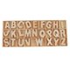 thumbnail image 4 of 156 Piezas De Letras De Madera Artesanal Alfabeto De Madera Natural Con Bandeja De Almacenamiento De Madera, 4 of 5