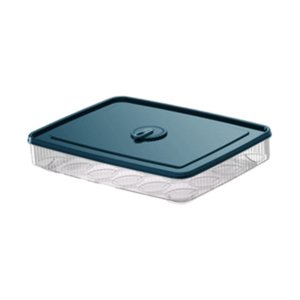 Bothyi - Caja De Almacenamiento De Huevos Con Capacidad Para 24 Huevos, Organizador De Huevos Transparente Para Armario De Despensa, Color Verde