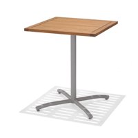 Mesa Cuadrada Kingsbury–Hydra 61X61Cm Midtown