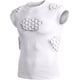 thumbnail image 1 of Camiseta acolchada de fútbol americano Exxact Sports, blanca, talla adulto, 1 of 6