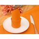 thumbnail image 3 of REGALWOVEN Paquete de 6 Servilletas de Tela de Poliéster para Cena, Servilletas de Tela para Banquete Naranja 19"x19", 3 of 5