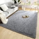 thumbnail image 2 of Alfombra Merelax Soft Modern Shaggy de 150 x 240 cm, color gris, 2 of 9