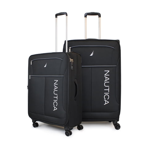 Pack 2 Maletas De Tela M+L Nautica Valencia 20K Y 23K Negra