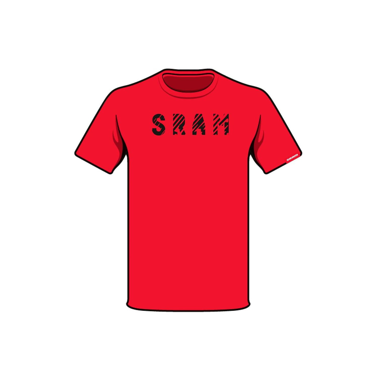Polera Sram Manga Corta Slash Rojo