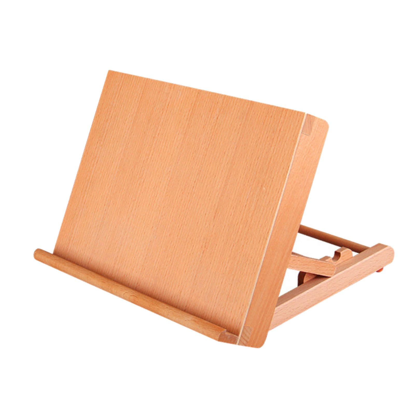 Bothyi - Caballete De Mesa De Madera Para Pintar, Ajustable, Para Artistas, Principiantes Y Estudiantes.