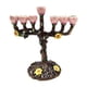thumbnail image 2 of Menorah Candelabro Portavelas Hanukkah Esmalte Menorah Para Decoración De Fiesta, 2 of 3