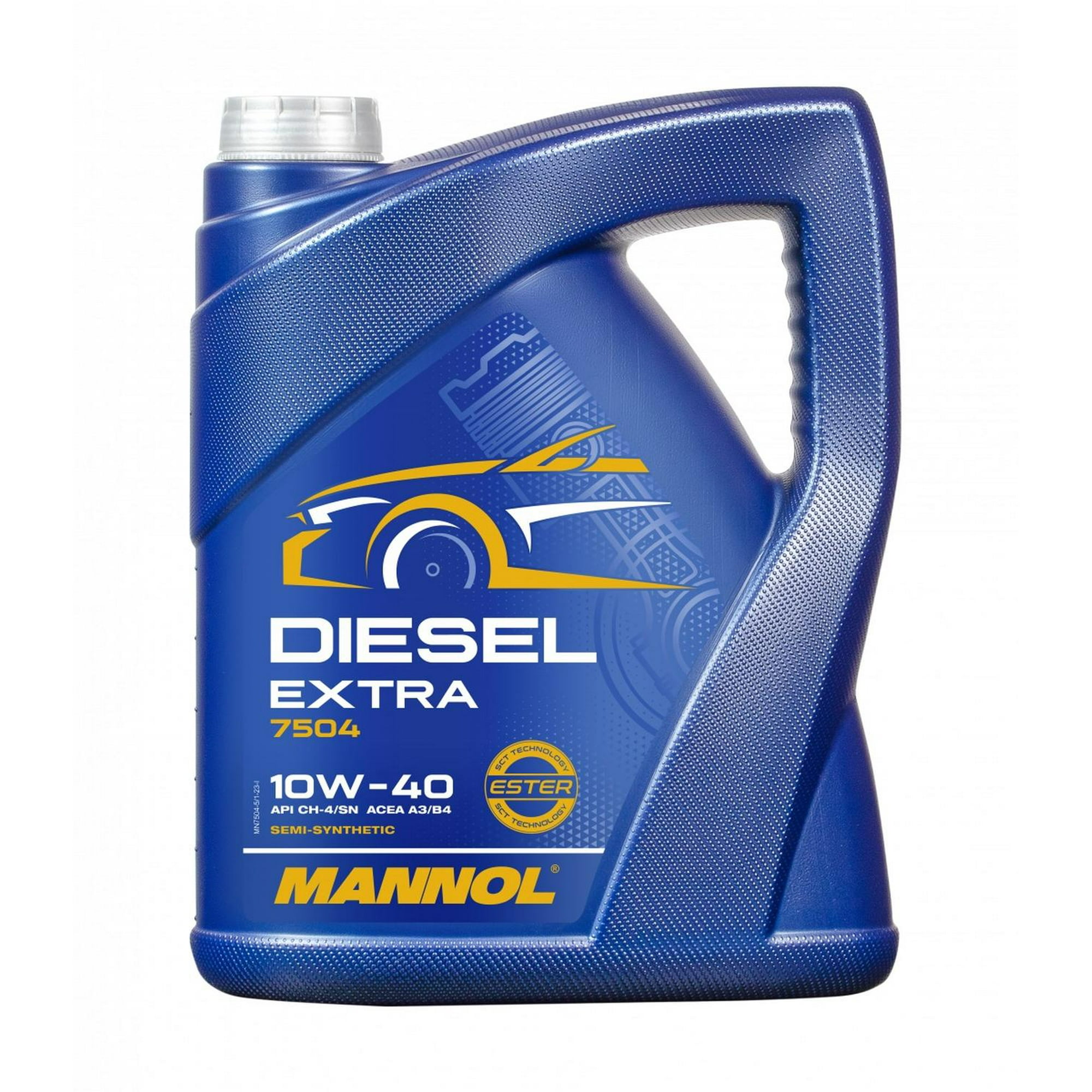 Aceite De Motor Diesel Extra 10w40 Mannol 5lts