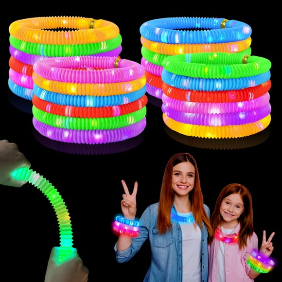 Bolsa de regalo Glow Sticks Wondrus Goodie para niños, 36 unidades