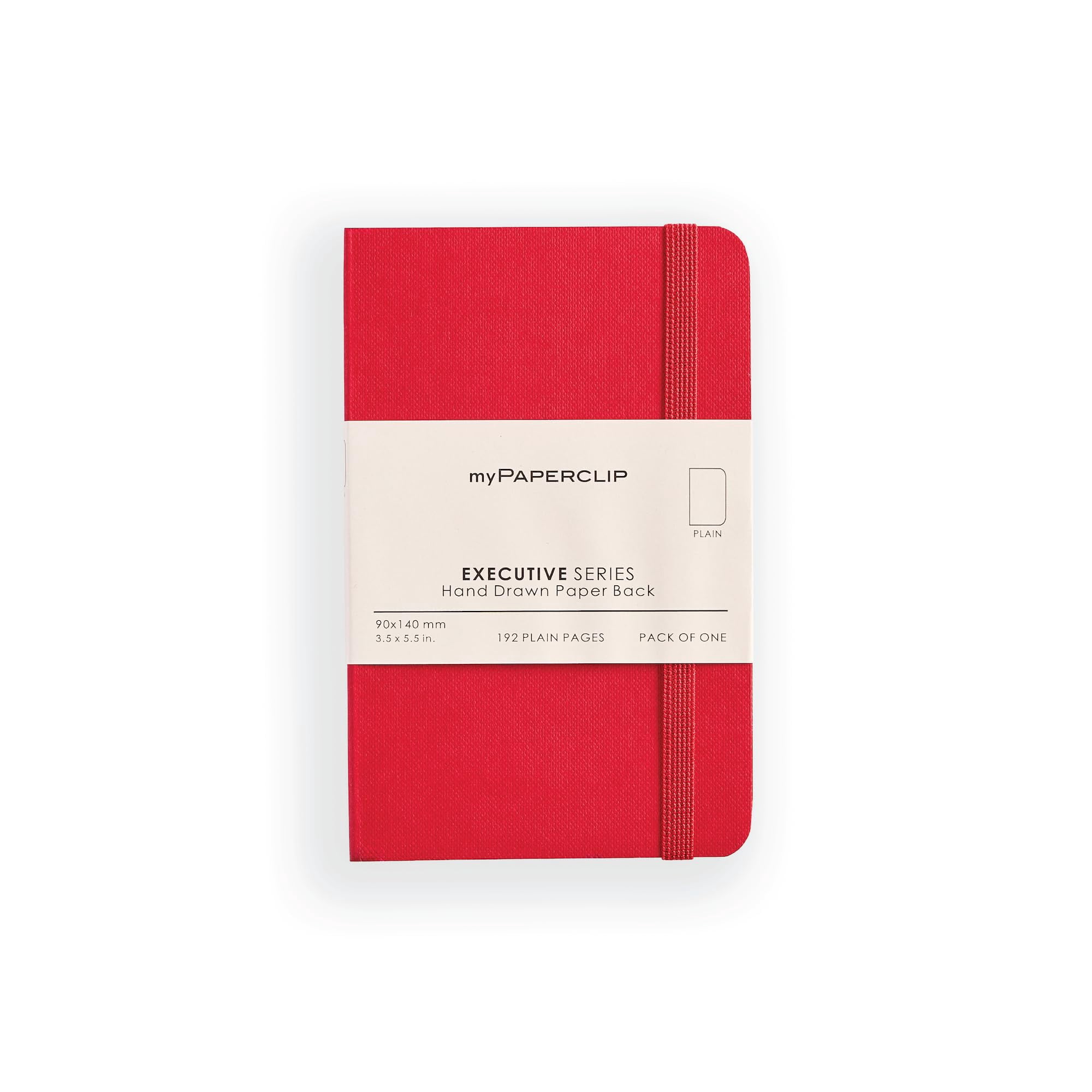 Notebook Mypaperclip Executive Series, Tamaño Pequeño, 3,5 X 5,5 Pulgadas, 192 Peniques