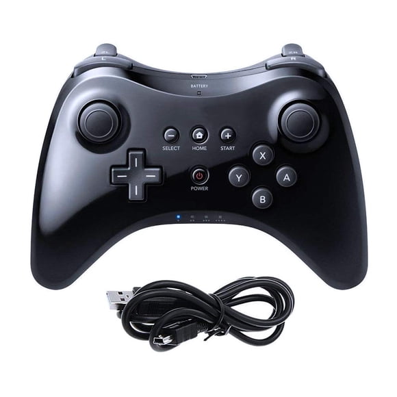 Gamepad inalámbrico Pro Controller para Wii U - CuleedTec Black