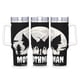 thumbnail image 1 of Hombre Polilla Vaso aislado de acero inoxidable con asa, diseño temático, regalo para familia, amigos y fans; incluye pajita y encaja en el portavasos estándar, 40 oz, 1 of 6