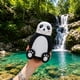 thumbnail image 3 of Botella Panda Infantil 320 Ml Termo Agua Diseño Kawaii Cute, 3 of 4