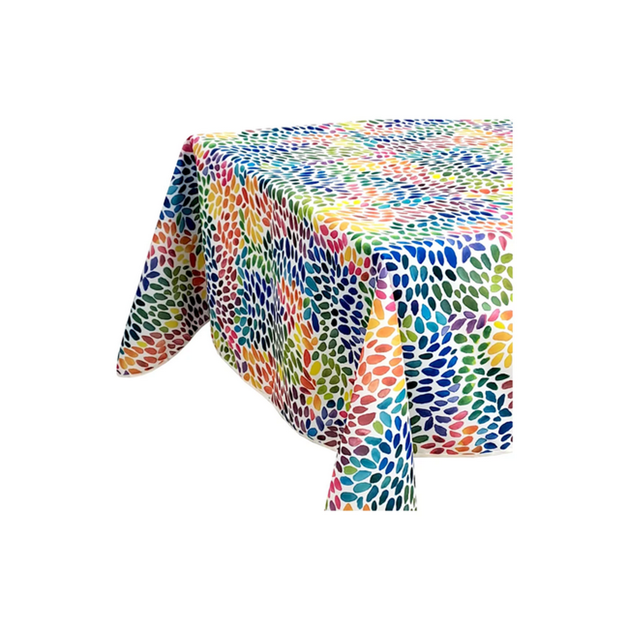 Genérico - Mantel Bistrech Estampado Rectangular 150x230 Cm, Multicolor