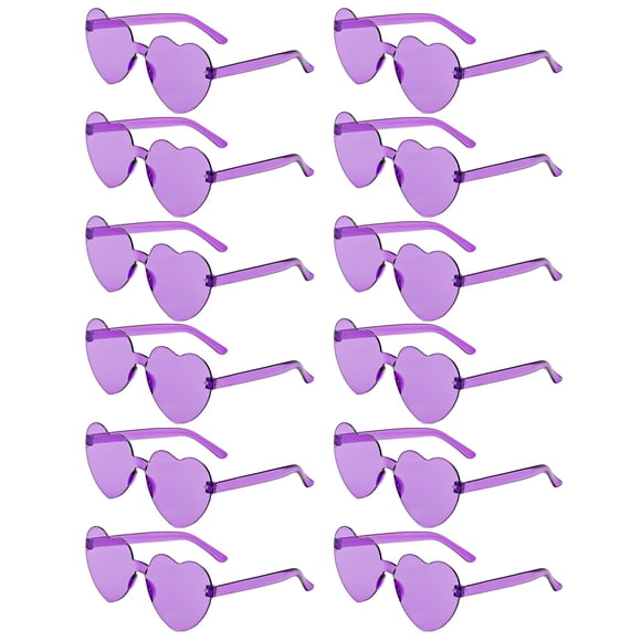 Gafas de Sol LYMOJOR Corazón Púrpura - Pack de 12