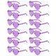 thumbnail image 1 of Gafas de Sol LYMOJOR Corazón Púrpura - Pack de 12, 1 of 6
