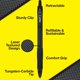 thumbnail image 4 of Bolígrafos de gel PILOT G2 Edge Premium con punta fina de 0,7 mm, color negro, 4 of 7