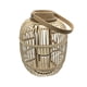 thumbnail image 1 of Candelabro De Bambu Natural Nordico Porta Vela Farol 40 CM, 1 of 8