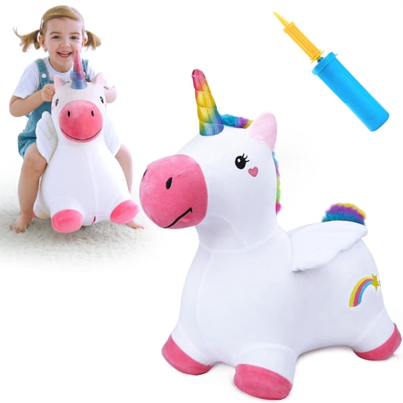 Bouncy Horse iPlay iLearn Bouncy Pals Unicorn para niña de más de 18 millones