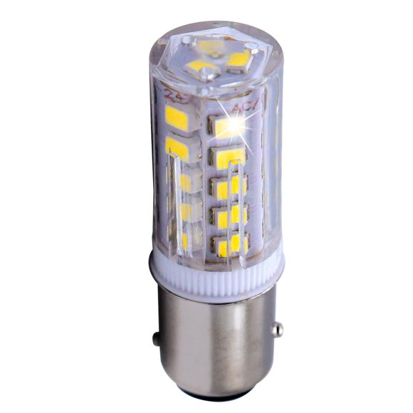 Bombilla LED HQRP Bay15d, luz blanca fría, 33 LED SMD2835, 10-30 V DC