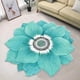 thumbnail image 1 of Alfombra En Forma De Flor, 1 of 1