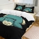 thumbnail image 1 of Snorlax Bed Duvet Cover Funny Anime Cartoon Bedding Sets Lightweight 3 Piece Comforter Sets, 1 of 5