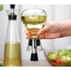 thumbnail image 4 of Dispensador de aceite y vinagre de oliva sin embudo, botella de vidrio para vinagrera de cocina | Tapa hermética de silicona que mantiene el aceite fresco por más tiempo, 4 of 5