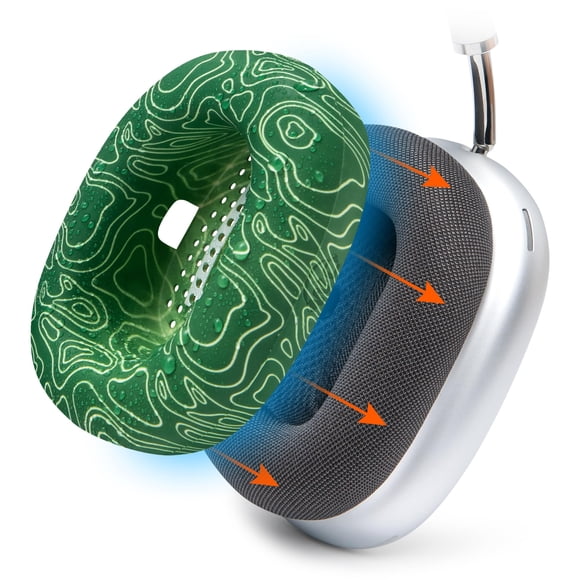 Fundas anti‑sudor de silicona WC SweatZ Max para AirPods Max 1