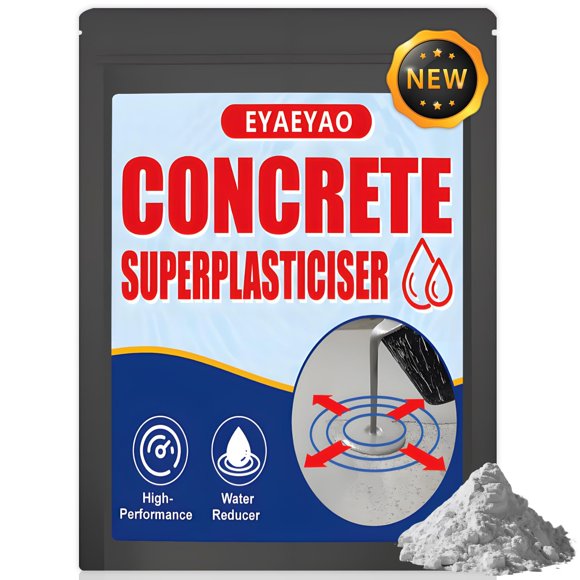 Aditivo para concreto Eyaeyao 230 g superplastificante reductor de agua